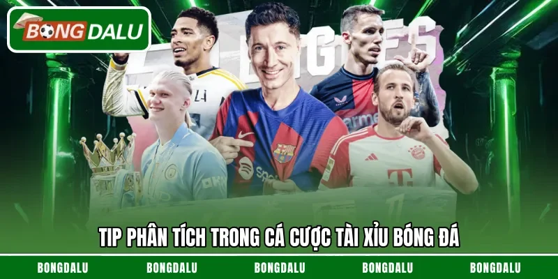 Tip phân tích trong cá cược tài xỉu bóng đá